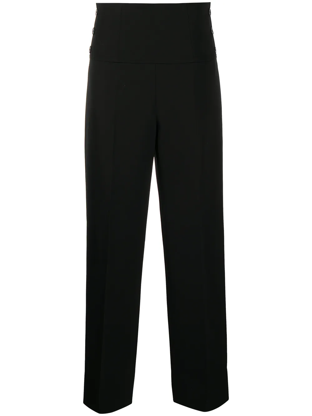 

Широкие брюки строгого кроя JIL SANDER, черный