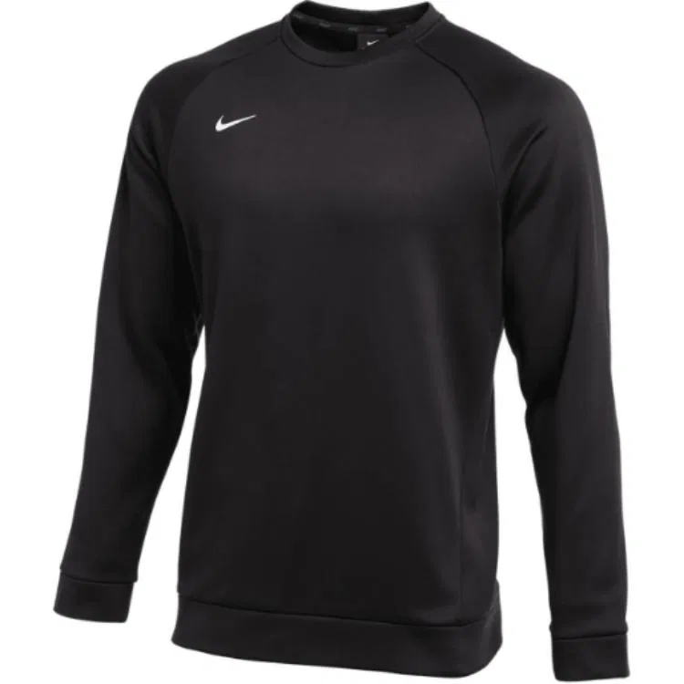 Свитшот мужской black с круглым вырезом, средней посадки Nike