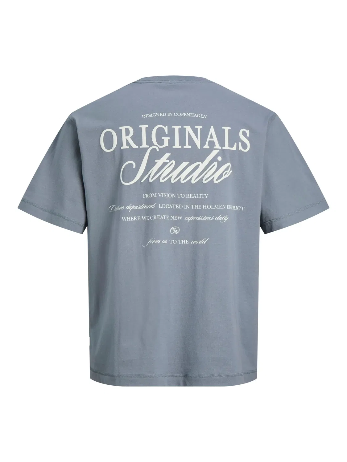 Футболка из хлопка JACK & JONES Junior, tradewinds — фото 2