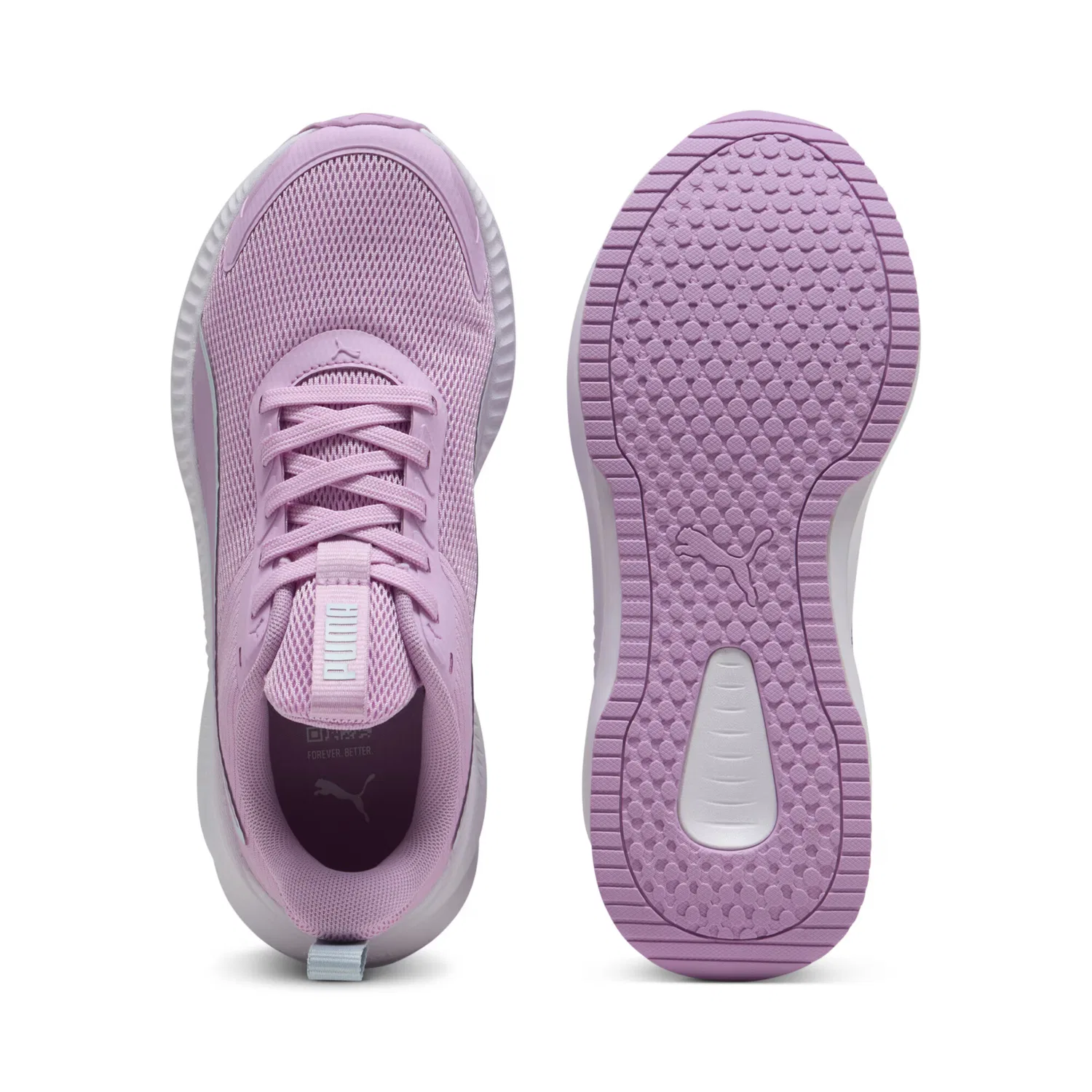 Спортивные кроссовки Puma Flyer Lite 4 в сиреневом цвете — фото 3