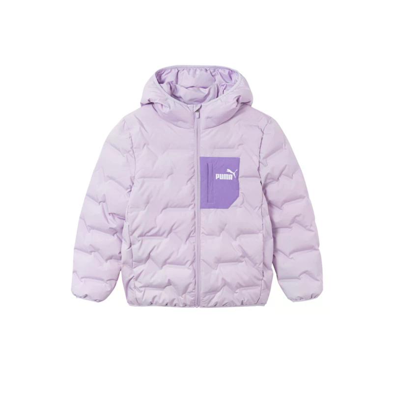 Унисекс пуховик PUMA, фиолетовый