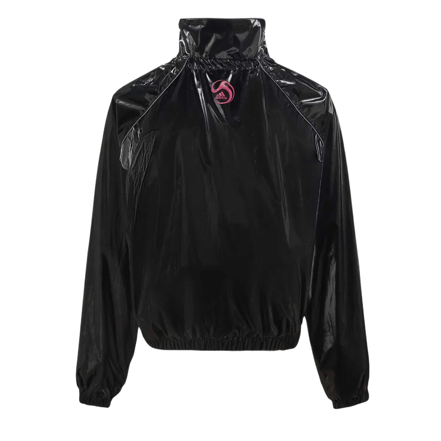 Куртка женская Black, со стойкой, умеренная, Other Adidas — фото 3