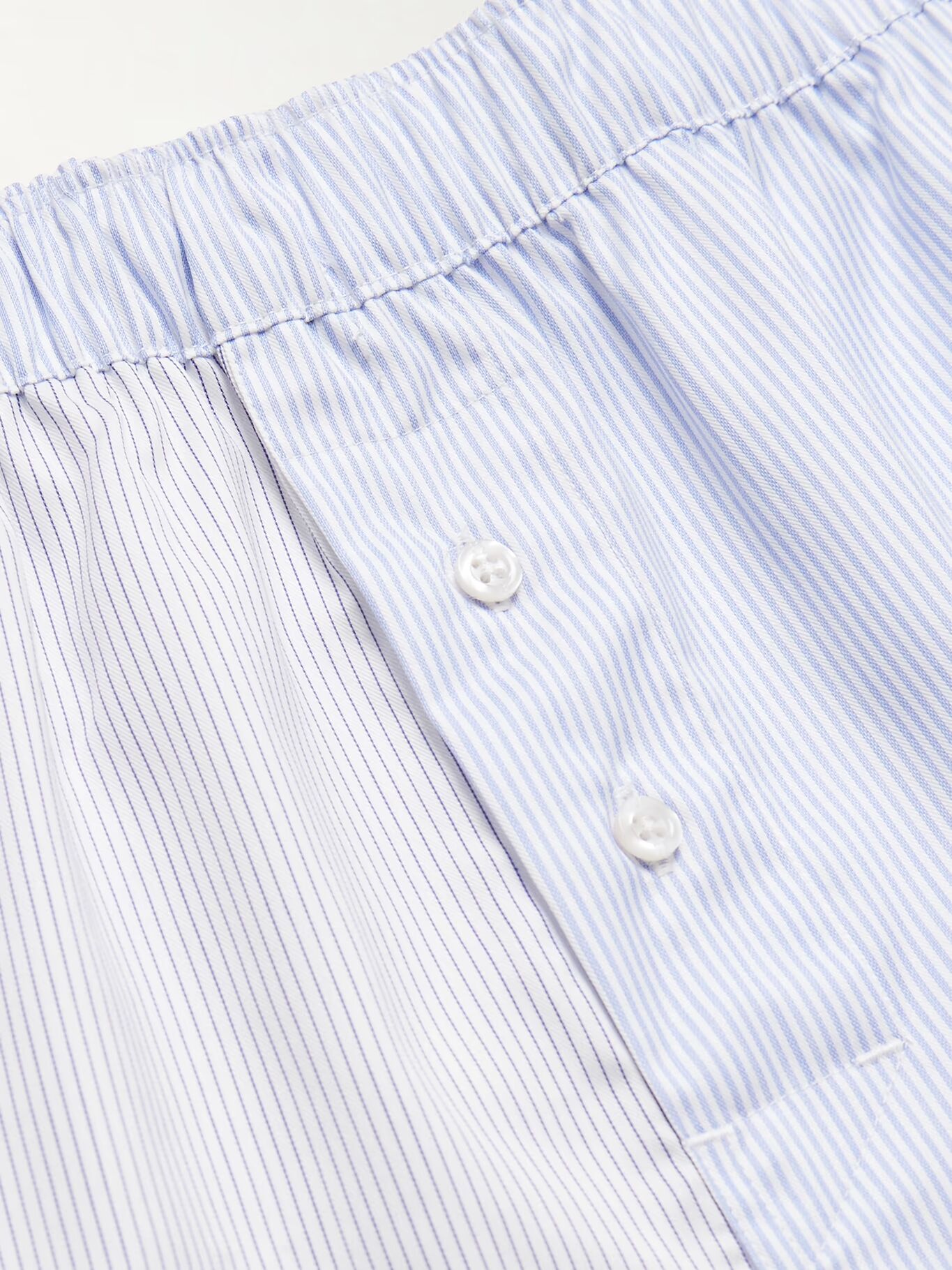 

Полосатые хлопковые шорты-боксеры Mix Up PAUL SMITH, синий
