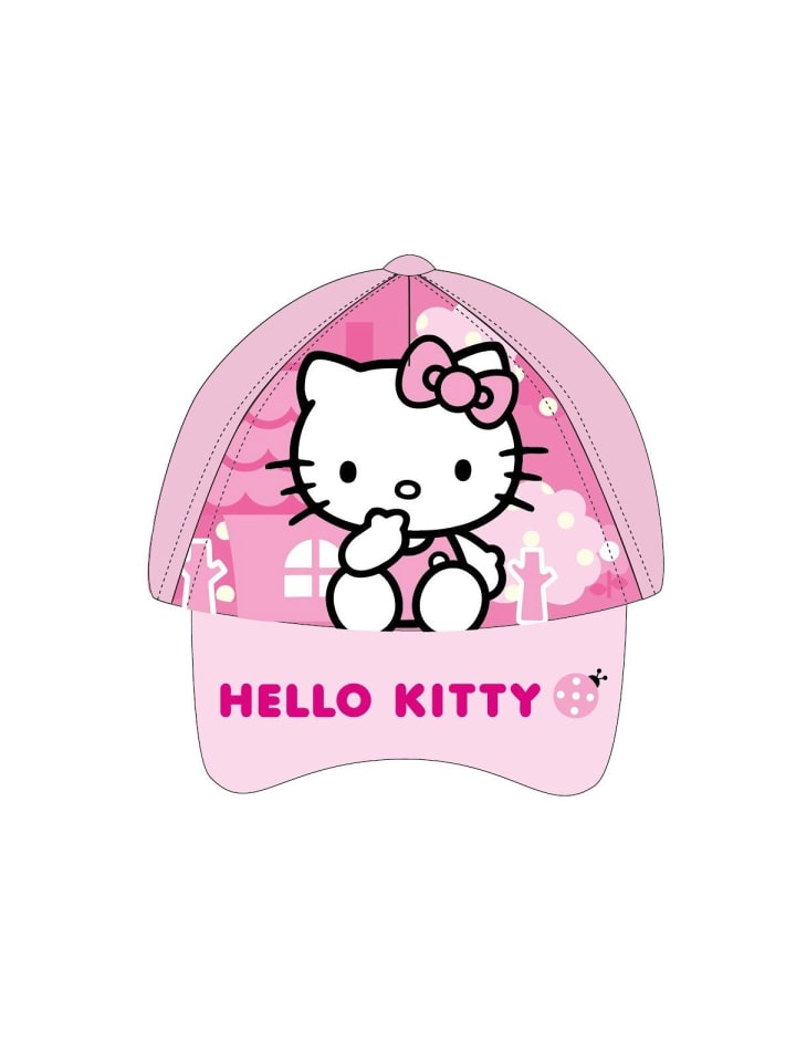 

Hello Kitty Детская бейсболка Pink Town, размер 53 см