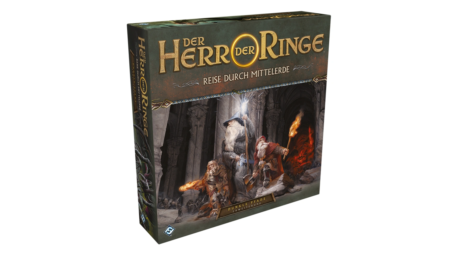 

Fantasy Flight Games Властелин колец: Путешествие по Средиземью Темные тропы Расширение DE