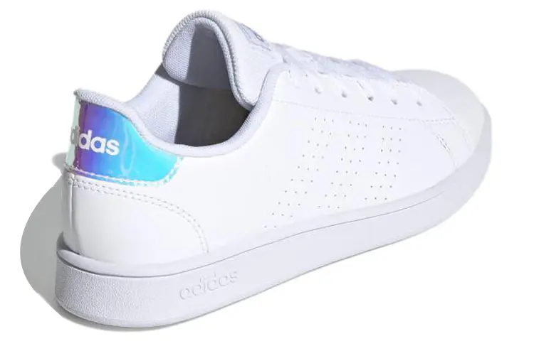 ADVANTAGE Kids Скейтбординг Кроссовки Детские Низкие Белые/зеленые Adidas Neo — фото 4