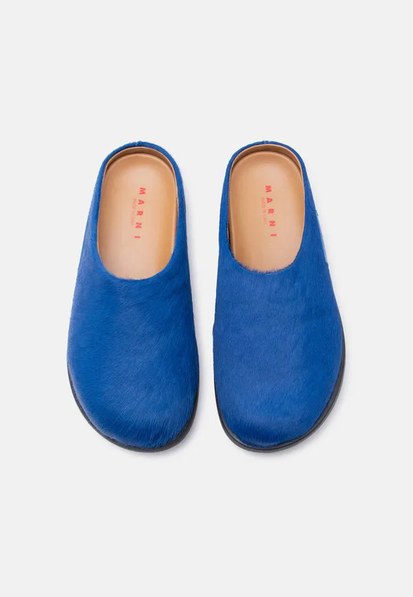 Тапочки унисекс Marni, Blue — фото 4