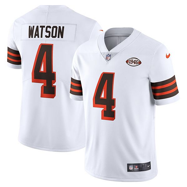 Мужская футболка Deshaun Watson Cleveland Browns 2021 Alternate Vapor Limited Nike — фото 2