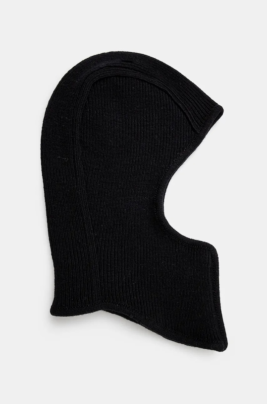 

Вязаная шерстяная балаклава Rib Knit Balaclava Ambush, черный