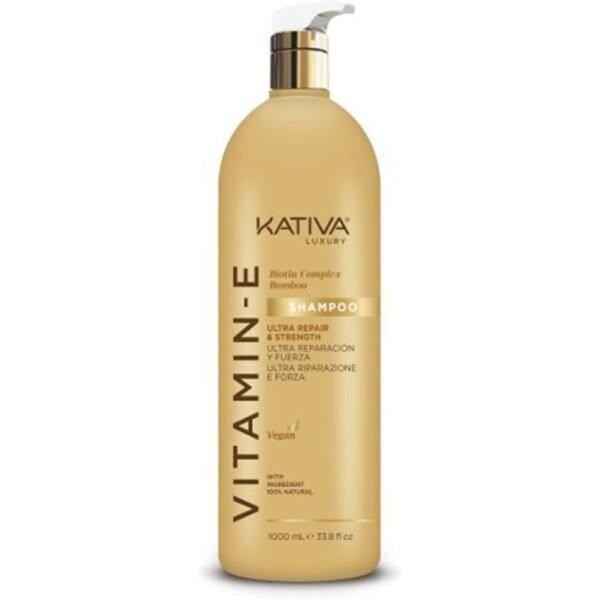 

Kativa Шампунь Витамин Е Биотина и бамбук 1000 мл унисекс Inny Producent