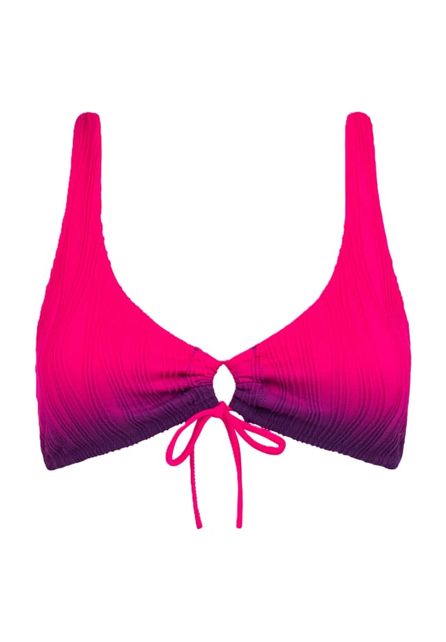 

Шнуровка верха бикини Chantelle, цвет sunset tie & dye