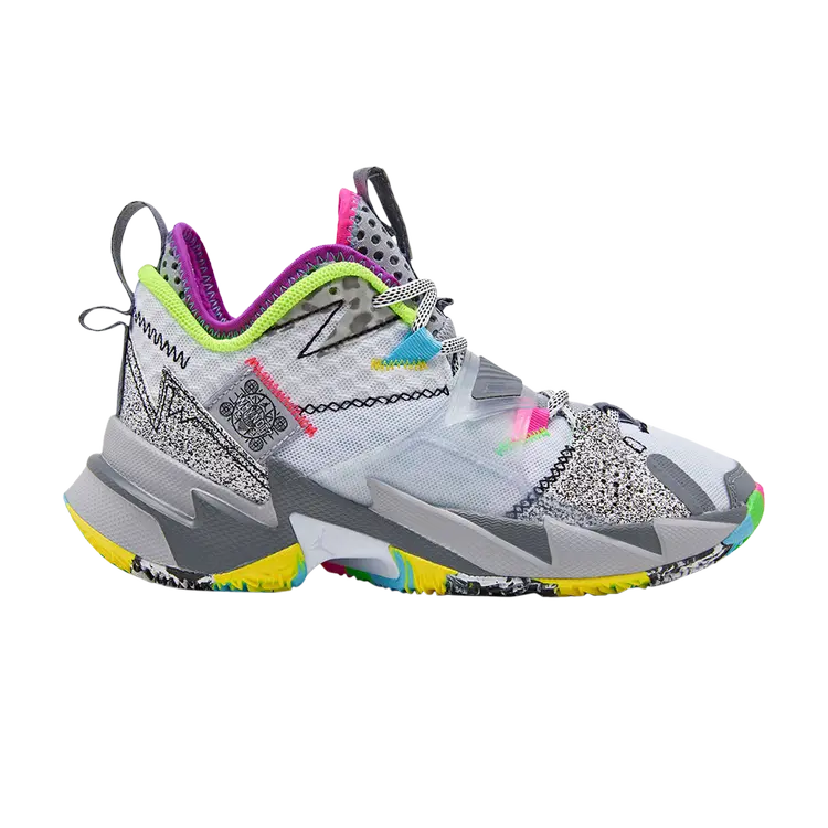 

Кроссовки Air Jordan Jordan Why Not Zer0.3 BG, серый