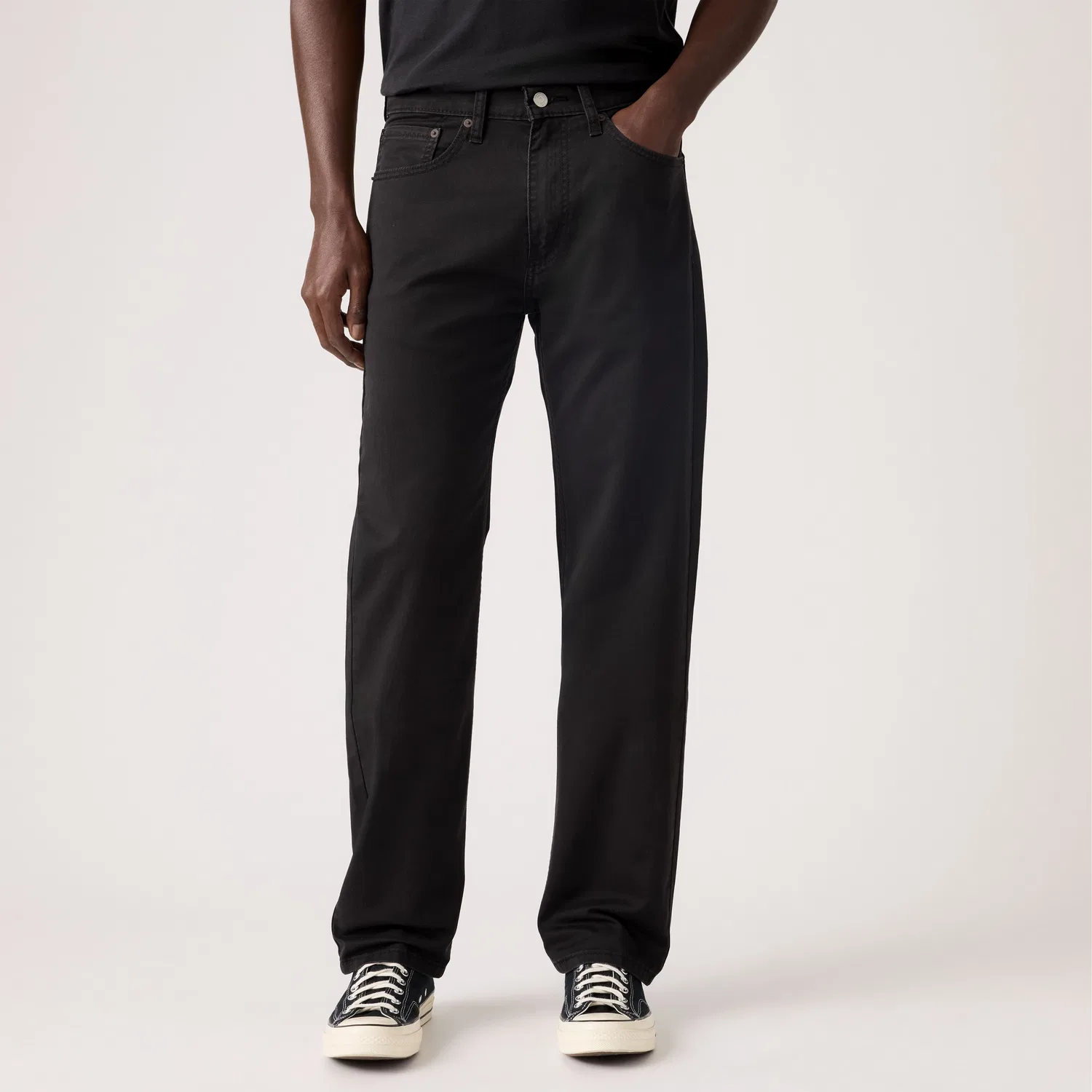 Мужские джинсы 505 Regular Authentic Soft Levi's, Black — фото 2