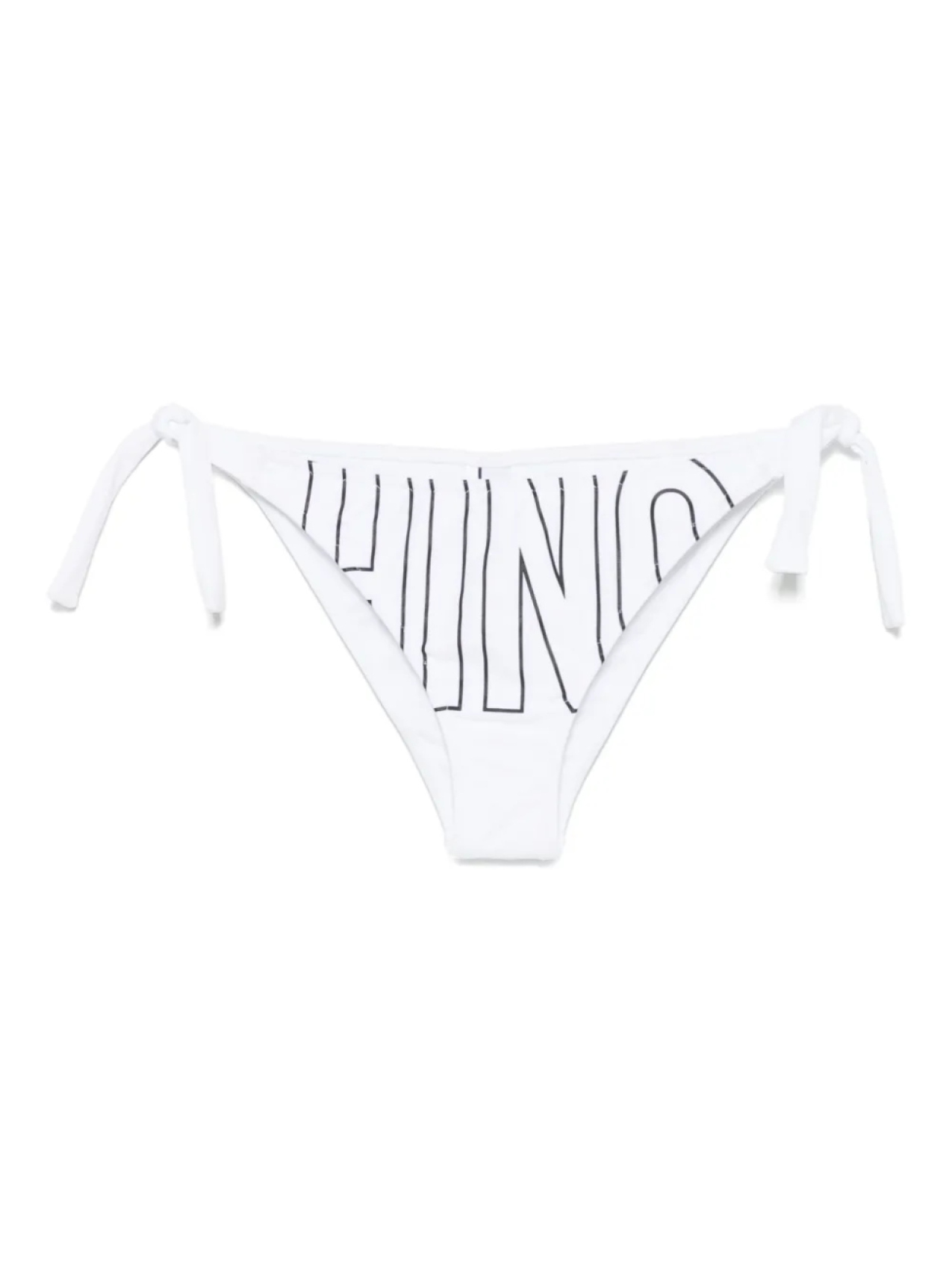 

Плавки бикини Rubber Logo Moschino, белый