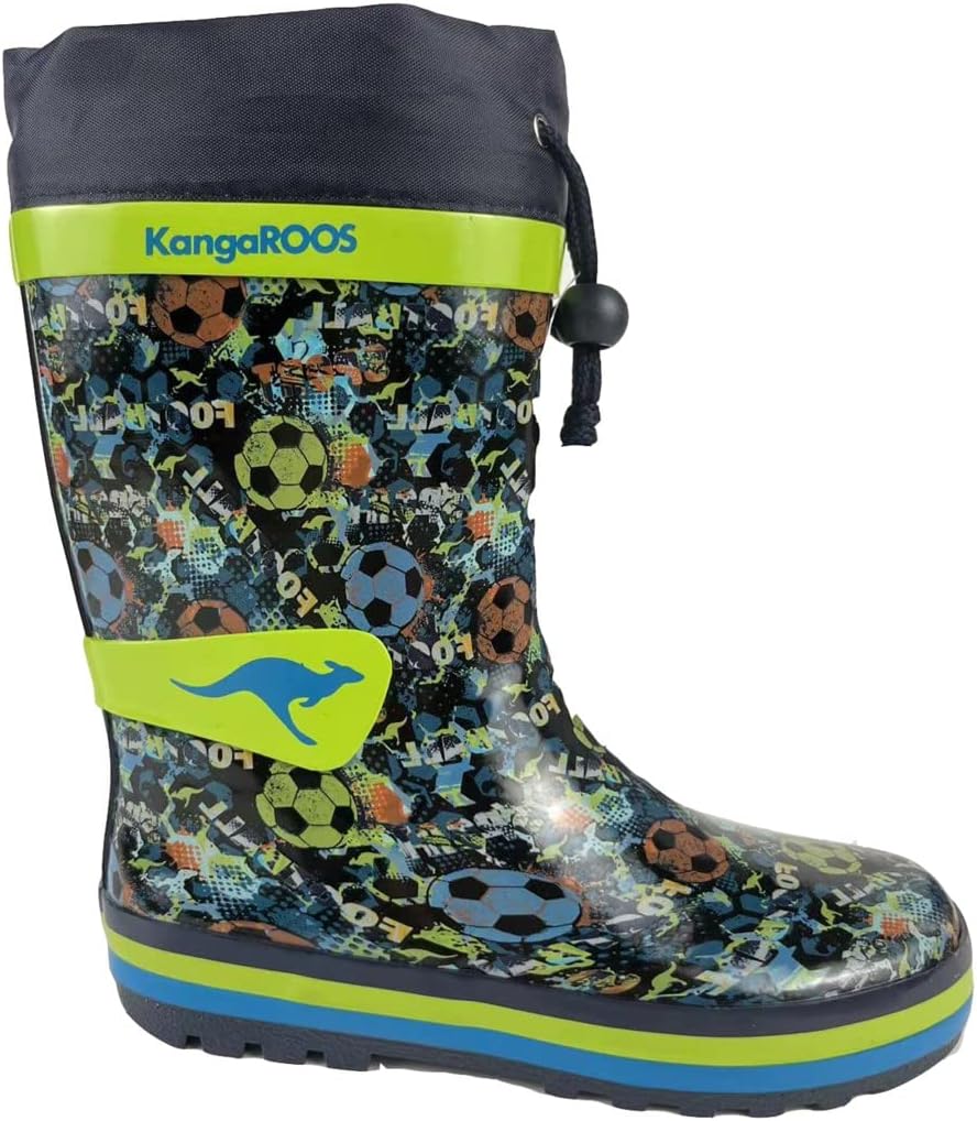 

Мужские резиновые сапоги KangaROOS Wellington, Dk Navy Soccer