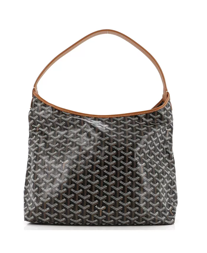 

Богемная сумка-хобо Coated Canvas Pre-Owned Goyard, черный