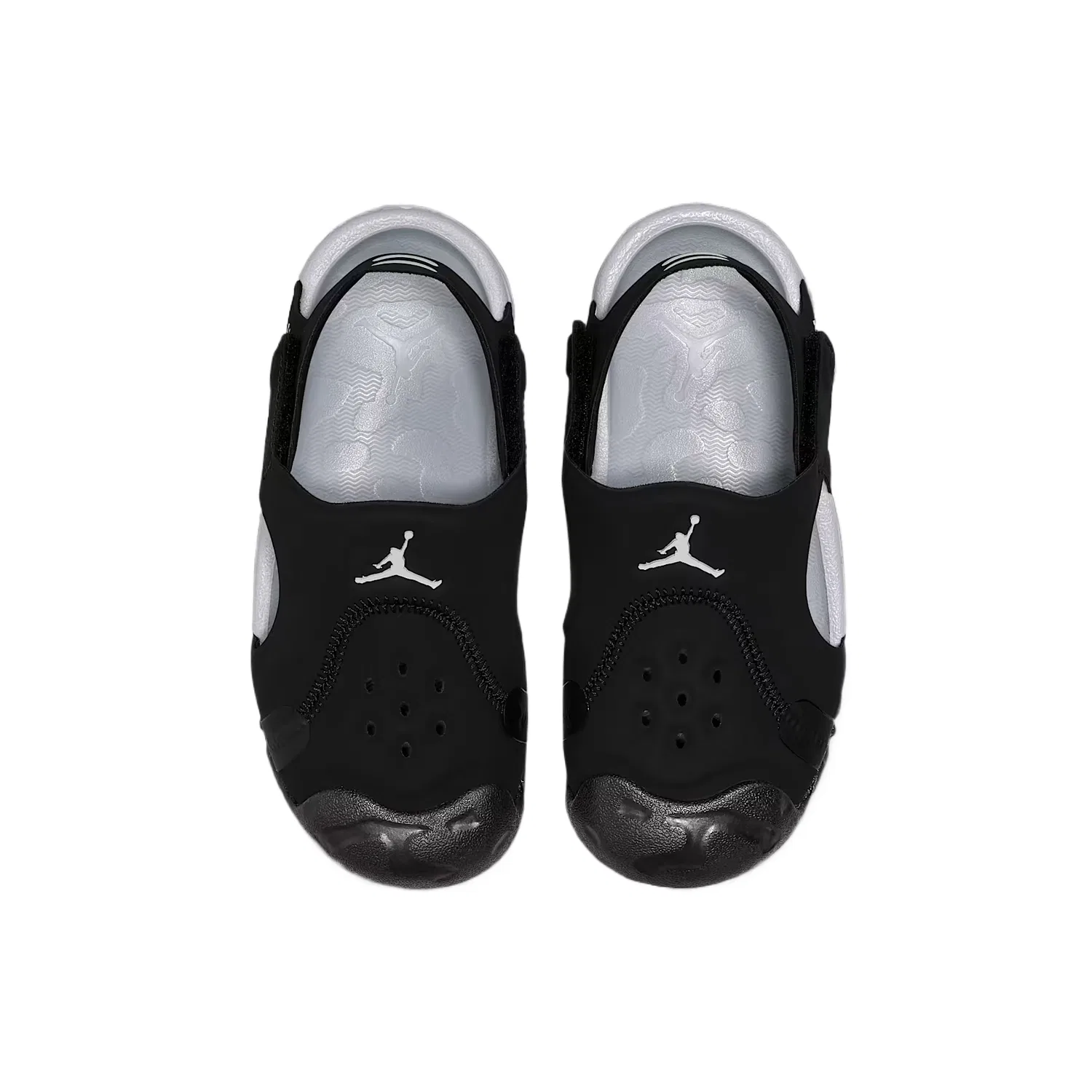 Детские сандалии Breathable Support Low top для детей 3-7 лет Jordan, Black/Wolf Gray/White — фото 4