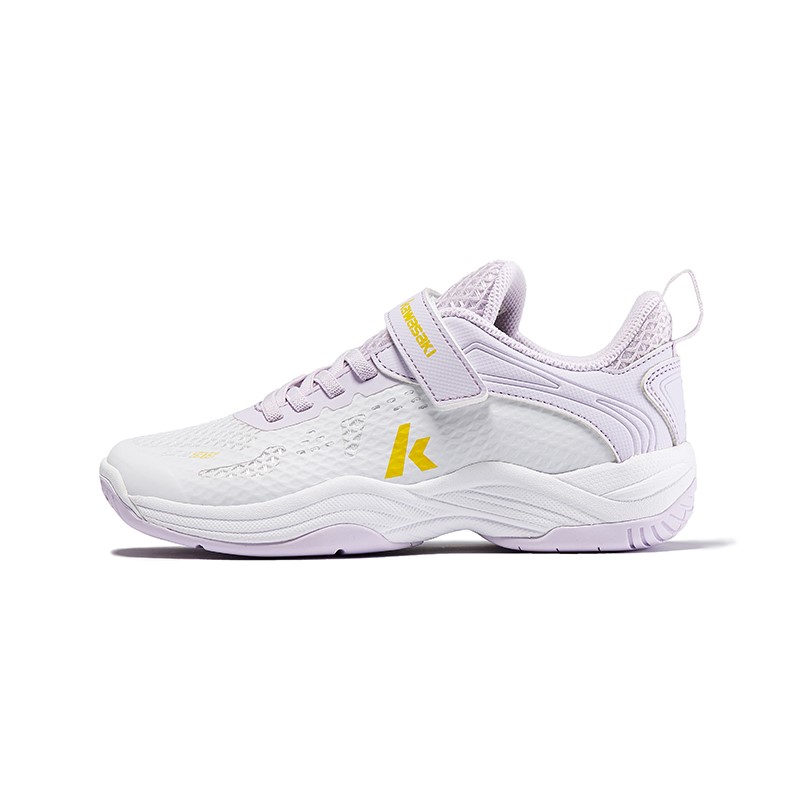 

Амортизирующие устойчивые к истиранию нескользящие низкие детские тренировочные кроссовки kids' Kawasaki, фиолетовый