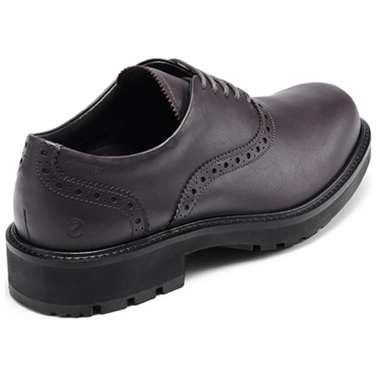 Туфли мужские низкие цвета мокко коричневый Ecco — фото 4