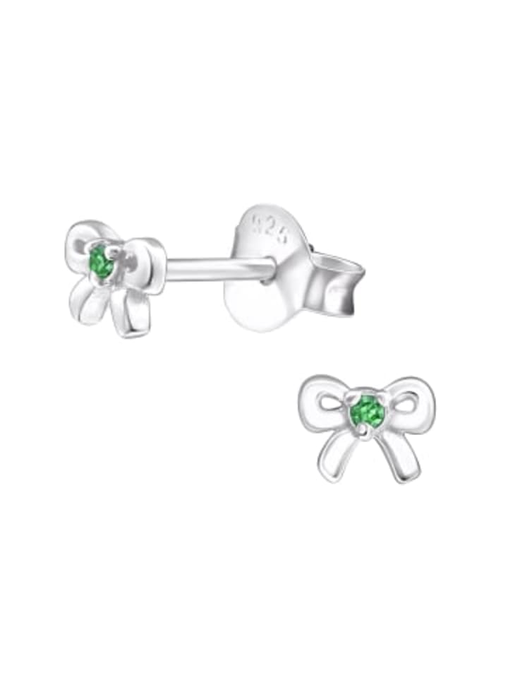 

Alexander York Серьги-гвоздики в виде бантиков из серебра 925 пробы, комплект из 2 штук