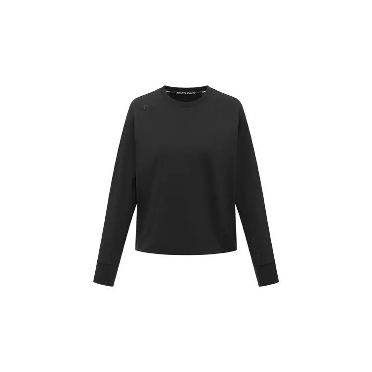 

Женская серия Training вязаный топ DESCENTE, черный