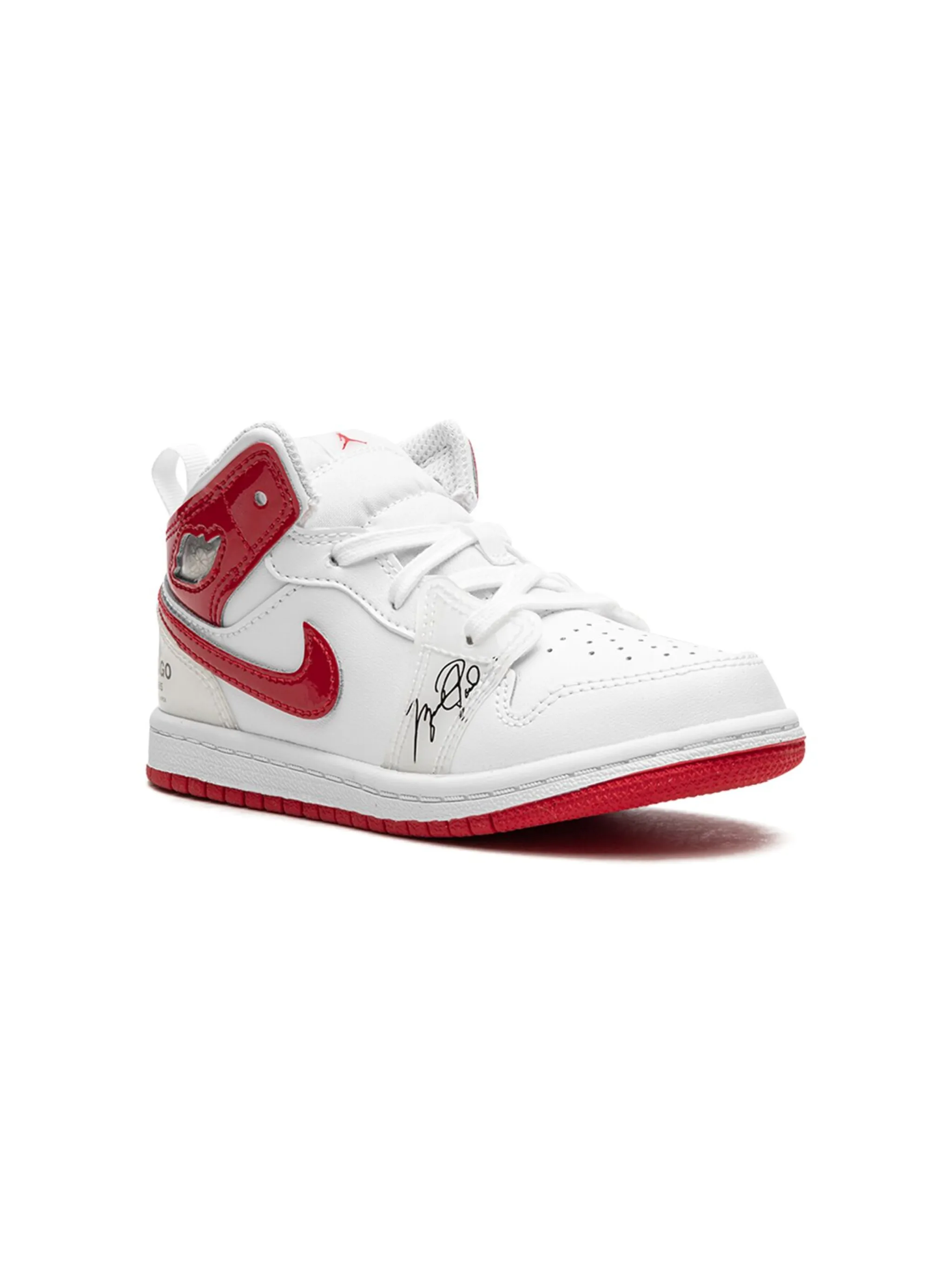 

Кроссовки Air Jordan 1 Mid Rookie Season Jordan Kids, белый
