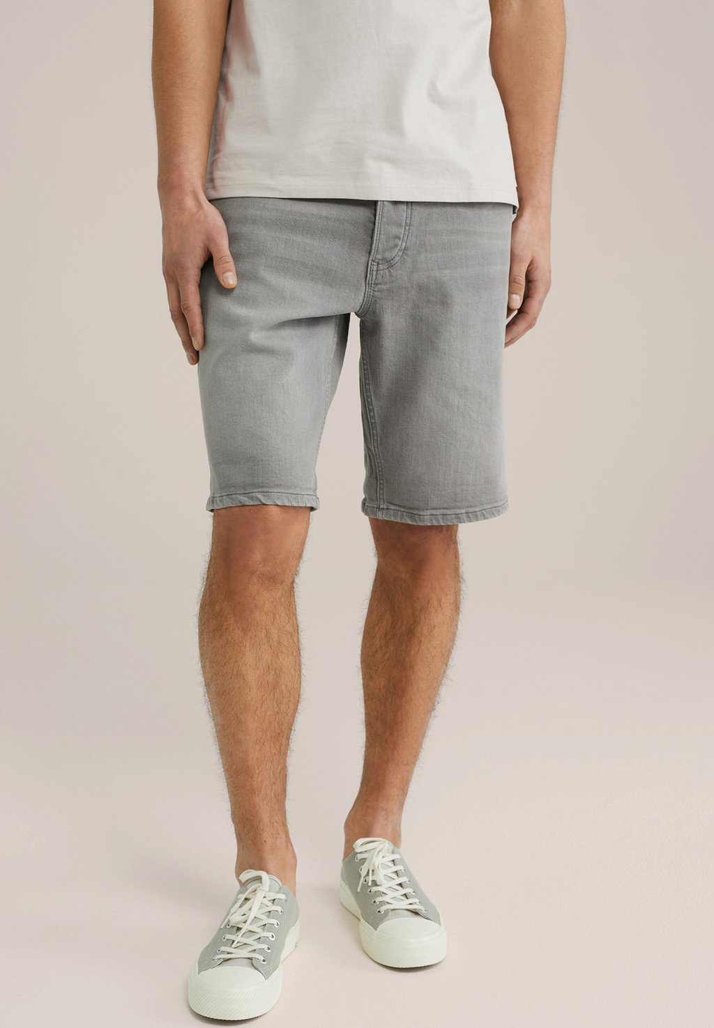 

Джинсовые шорты RIDGE WE Fashion, светло-серый