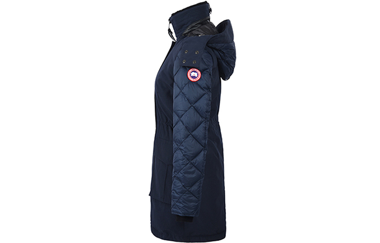 Пуховик Elwin Series женский темно-синий Canada Goose — фото 4