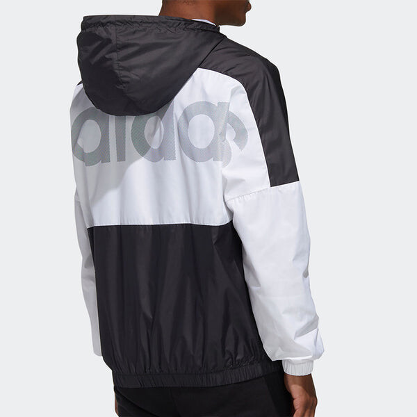 Ветровки neo w esntl 3s wb sport coat Adidas, черный — фото 4