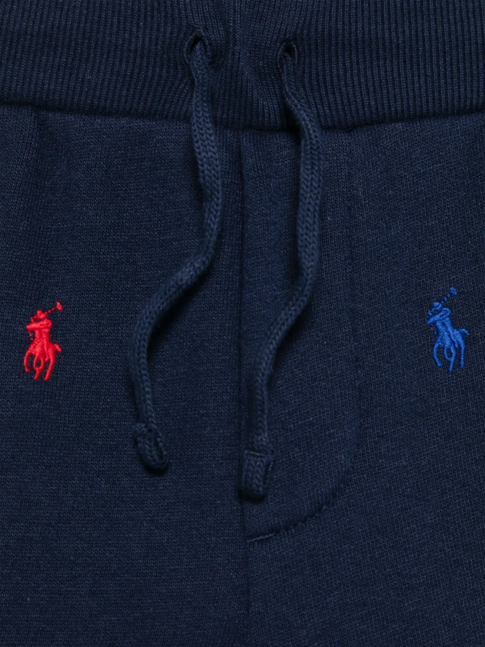 Спортивные брюки с логотипом Polo Pony POLO RALPH LAUREN KIDS, синий — фото 3