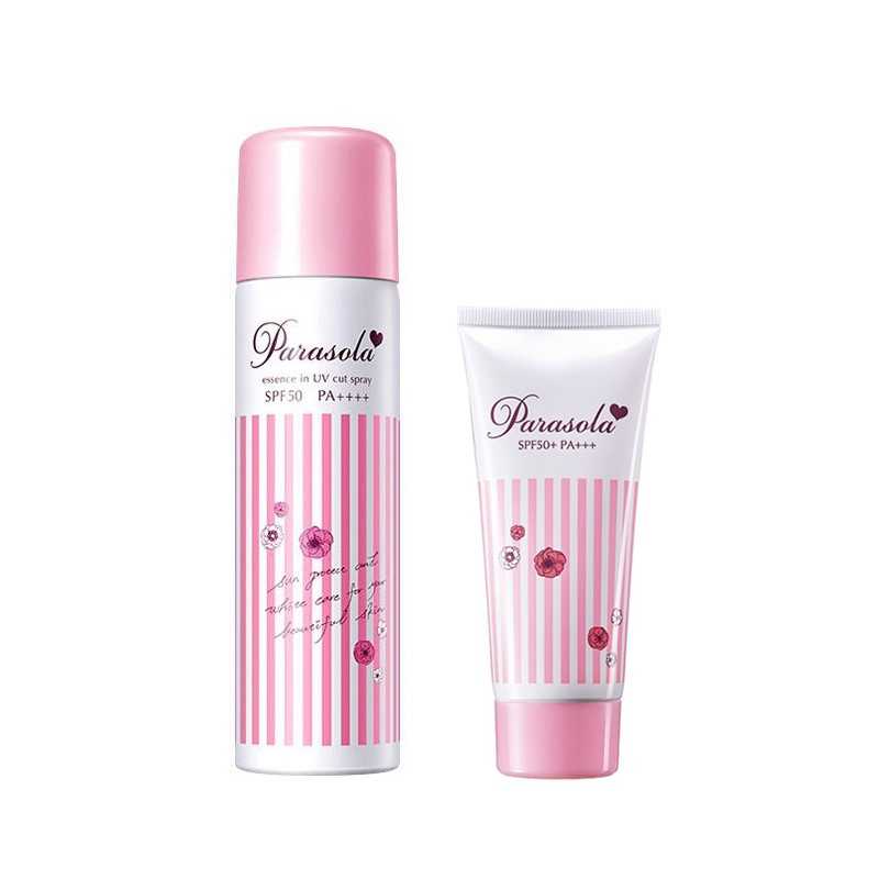 

NARIS Розовый спрей для защиты от солнца и крем для защиты от солнца комбинация увлажняет и питает SPF50PA++++ 90мл+90мл