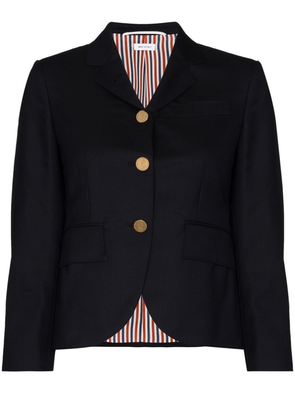 

Однобортный пиджак Thom Browne, синий
