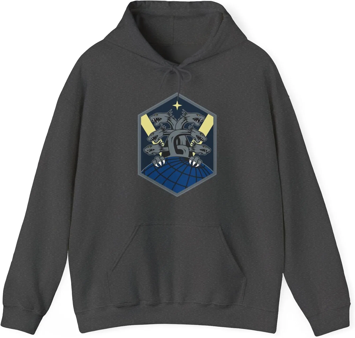 Толстовка Space Base Delta 1 (U.S. Space Force) GENERIC, Dark Heather