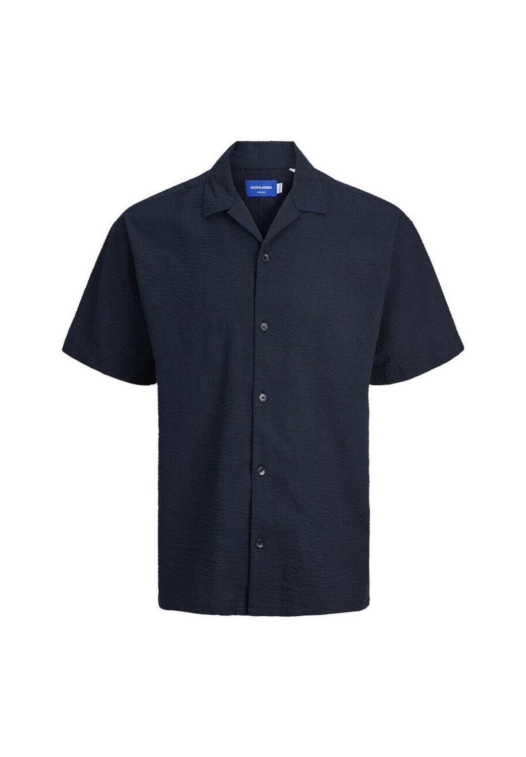 

Рубашка с коротким рукавом JACK & JONES, темно-синий