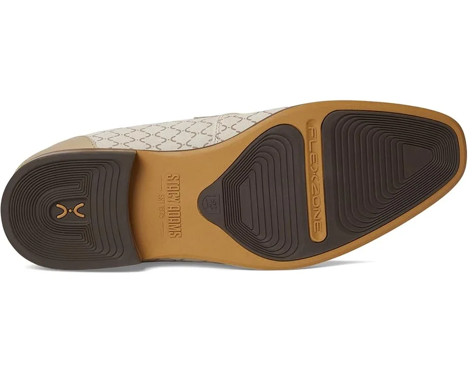 Оксфорды Stacy Adams Brinkley Moc Toe Slip-On, Beige — фото 3