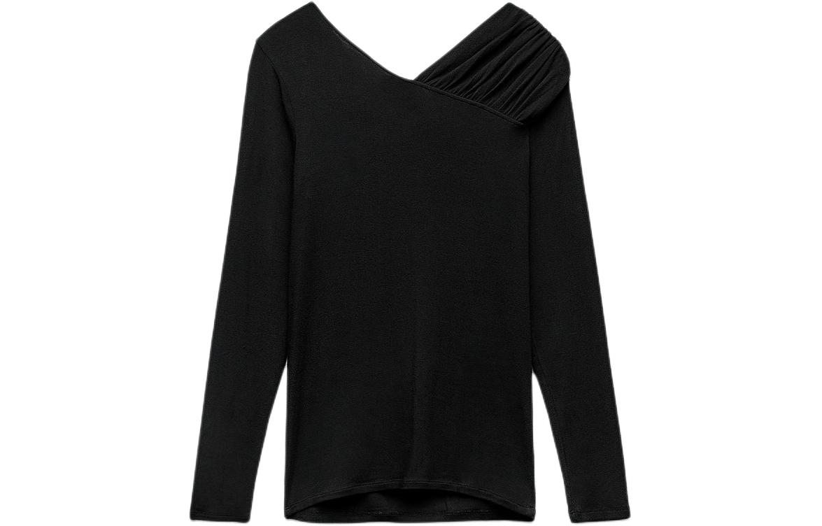 

ZARA Футболка женская, черный