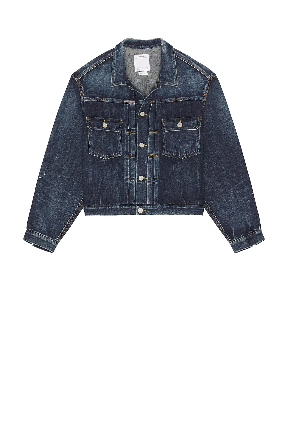 

101x Dmgd-1010 Джинсовая куртка Visvim, Indigo