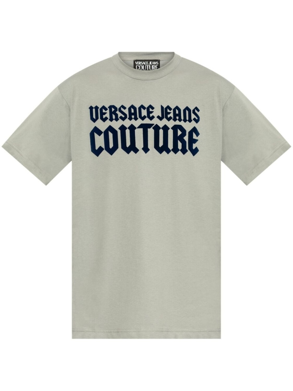 

Футболка с логотипом Versace Jeans Couture, серый