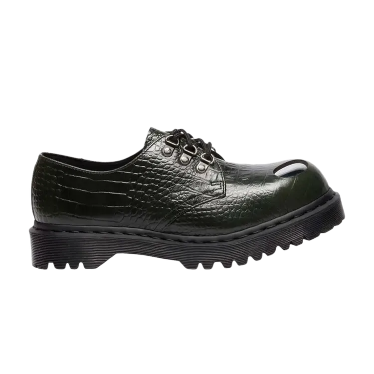 Ботинки Dr. Martens 1460 Steel Toe Derby, зеленый