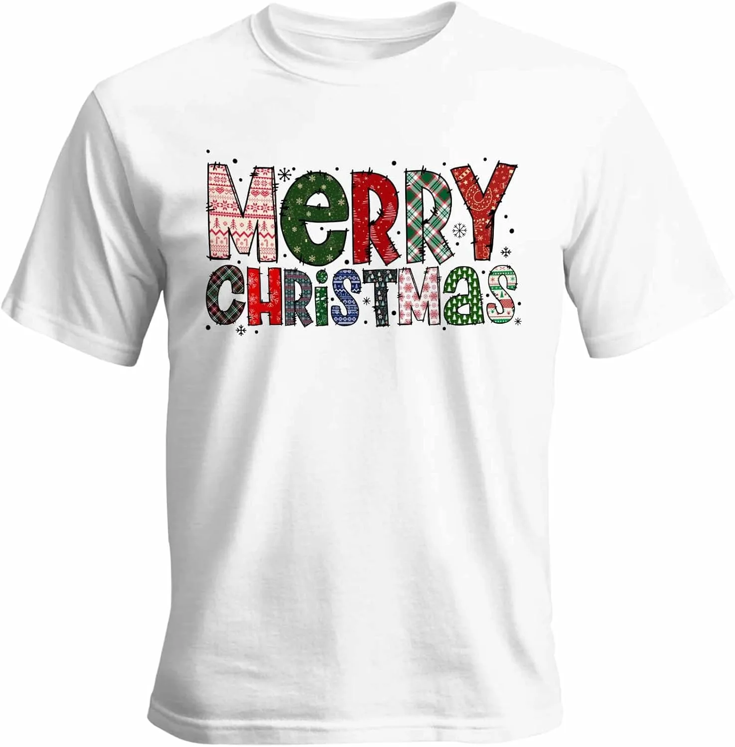 

Футболка мужская с принтом "Merry Christmas" FANKIGETEBA