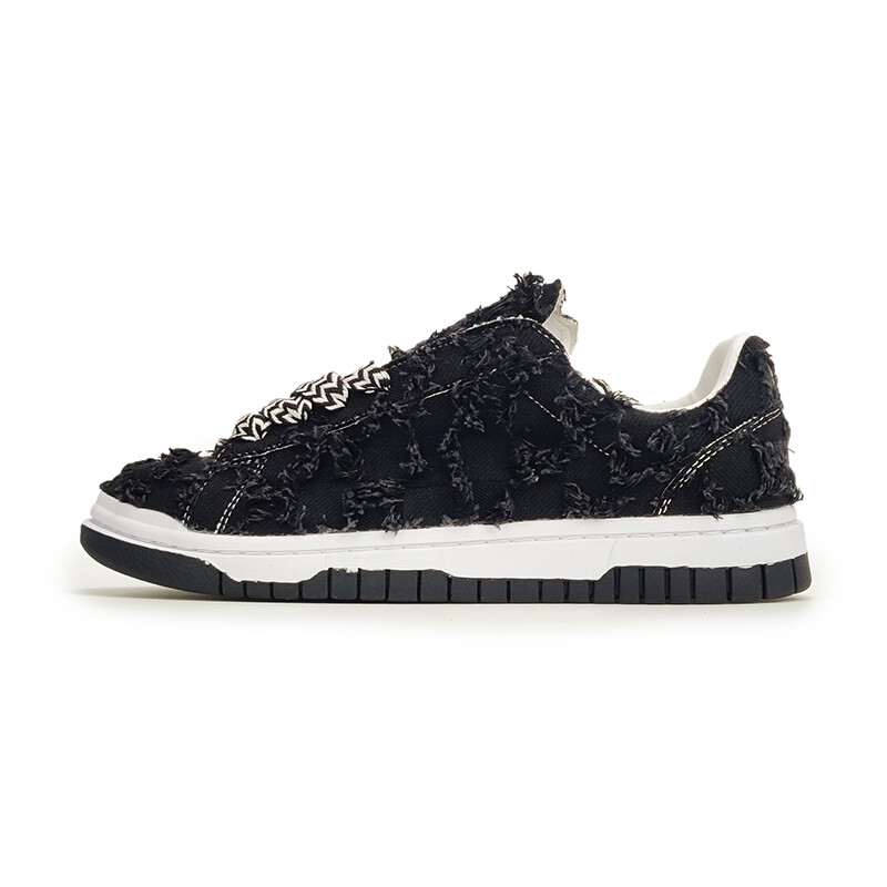 

Кроссовки VXDT Skateboarding Shoes Unisex Low-top Black/white, черный