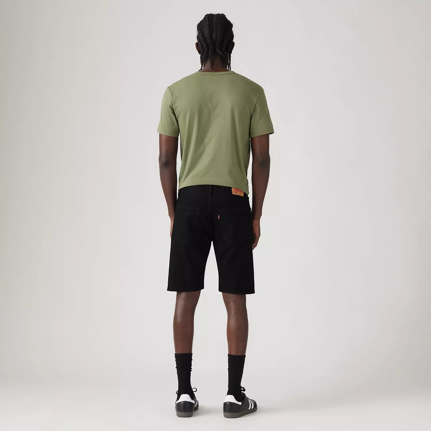 501 мужские шорты оригинального кроя длиной 9 дюймов с подшивкой Levi's, черный — фото 3