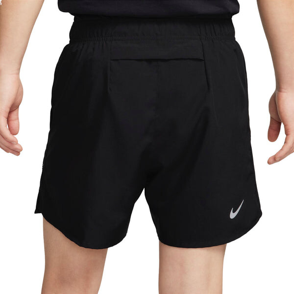 Шорты challenger flash dri fit 13 см короткие шорты на подкладке для бега азиатские размеры Nike, черный — фото 2