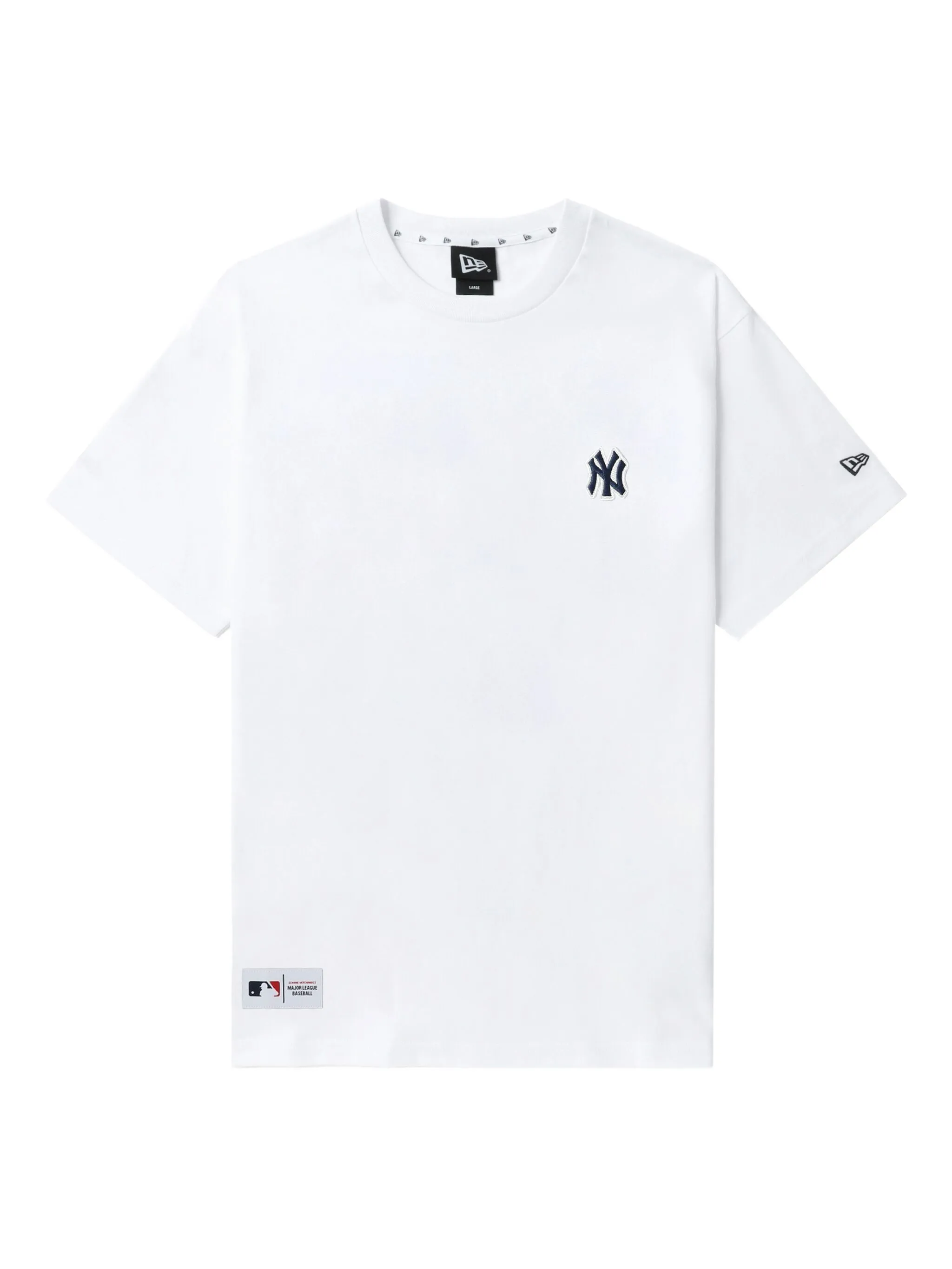 

Футболка с нашивкой-логотипом New Era Cap, белый