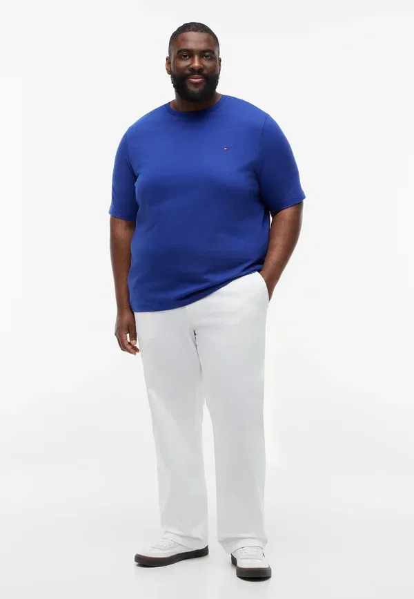 Футболка Tommy Hilfiger Seasonal Solid Tee Basic, пигментный синий — фото 2