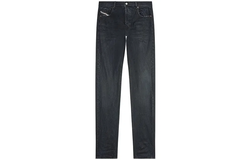 Джинсы прямого кроя DIESEL Black