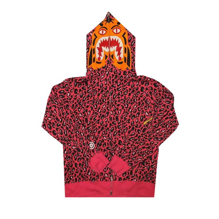 

Худи BAPE 1st Leopard Camo Tiger Full Zip Hoodie, Pink
