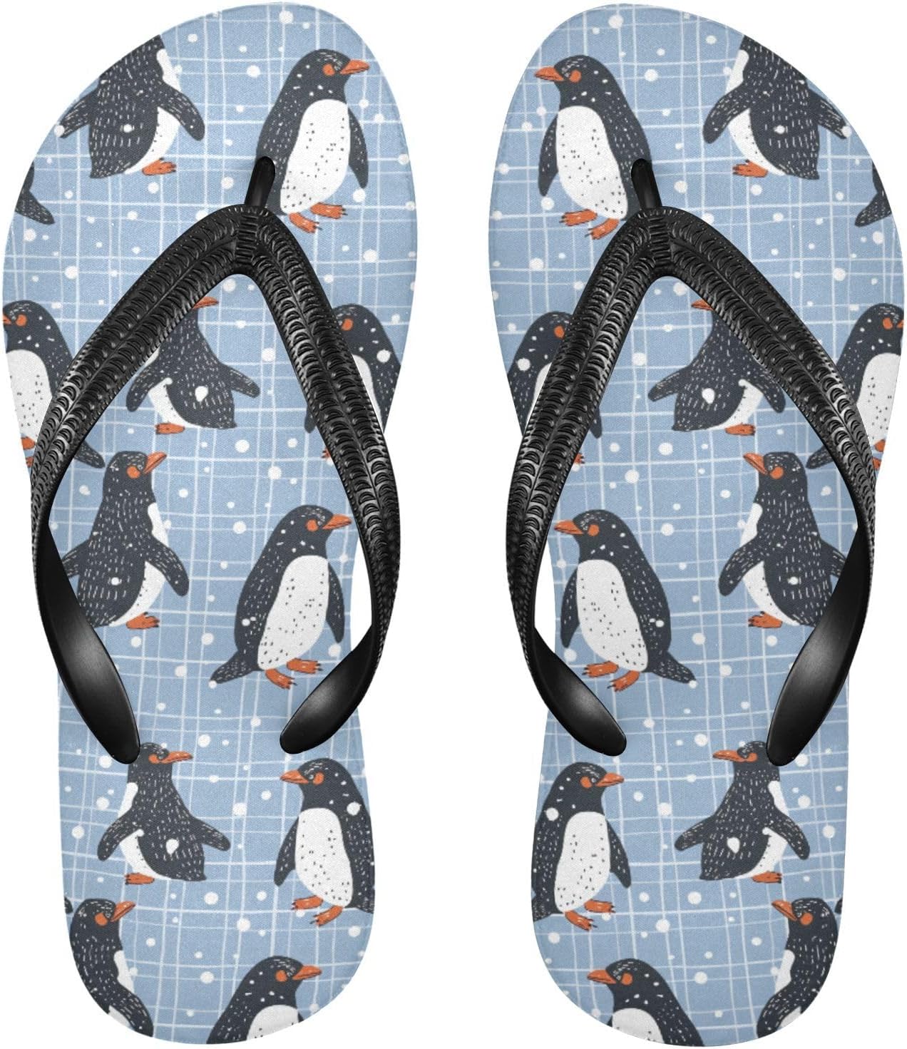 

Женские и мужские шлепанцы с милым животным ленивцем, женские слайды, мужские сандалии, душевые тапочки, летние нескользящие шлепанцы для бассейна, пляжа и ванной Mnsruu, Penguin I8078