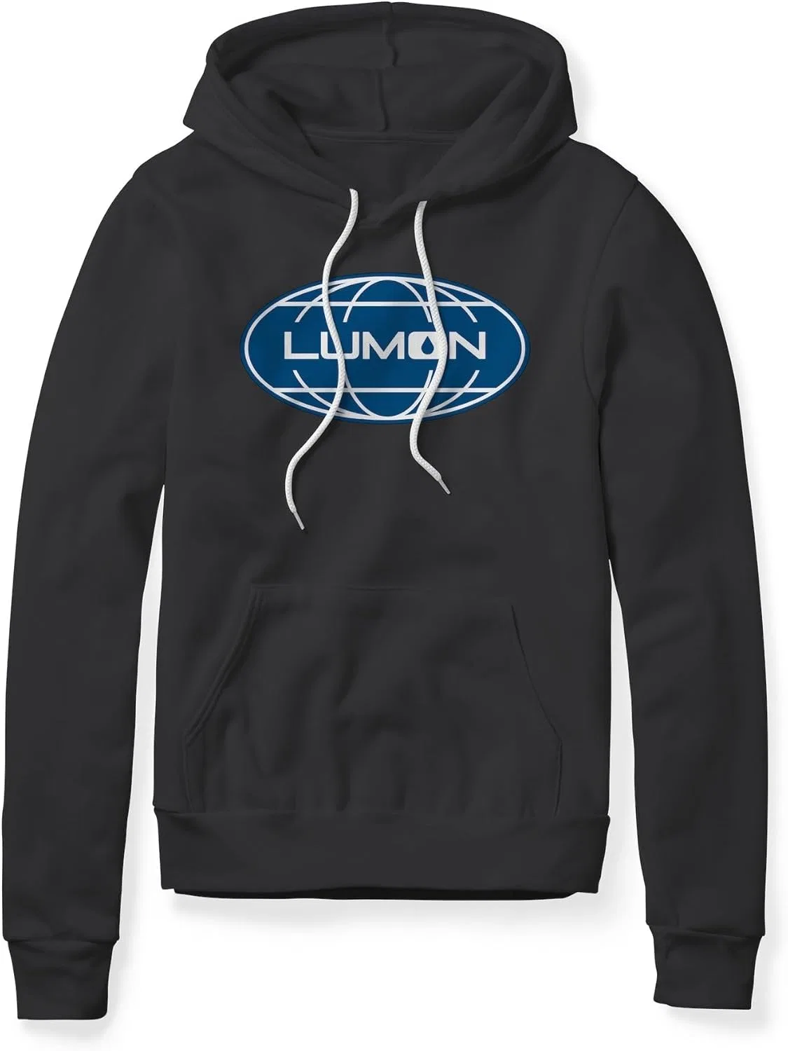 Флисовая худи с капюшоном, Lumon Logo, Dark Charcoal