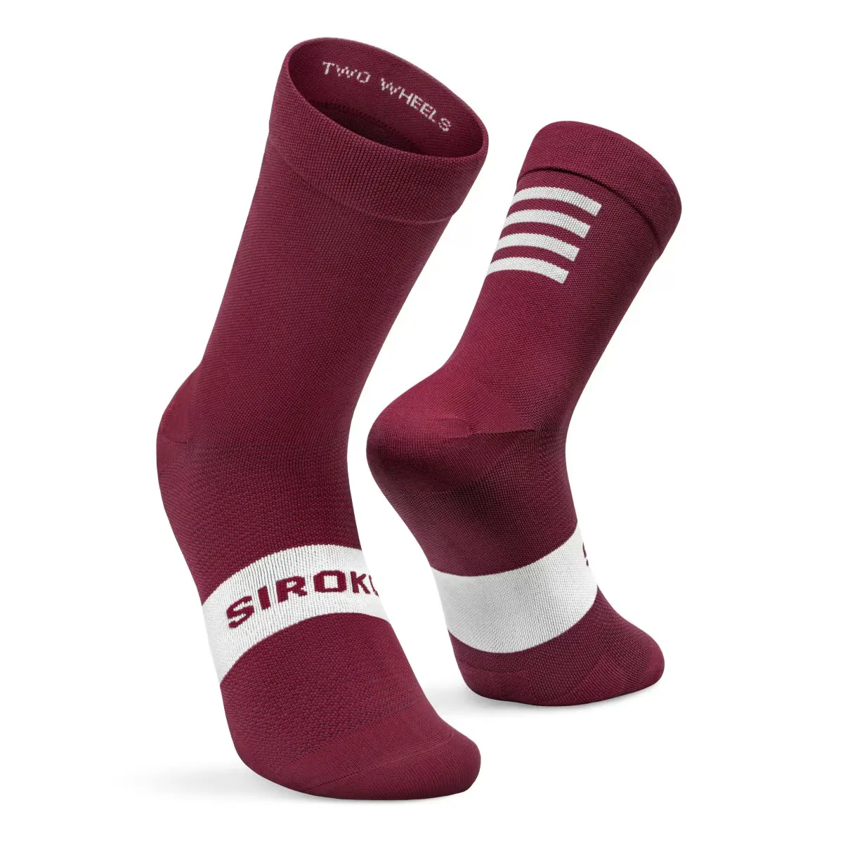 

S1 Maroon Volata Siroko Велосипедные носки, красный